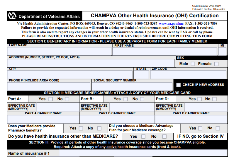 VA Form 10-7959C Printable, Fillable in PDF