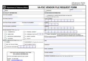 VA Form 10091 Printable, Fillable in PDF