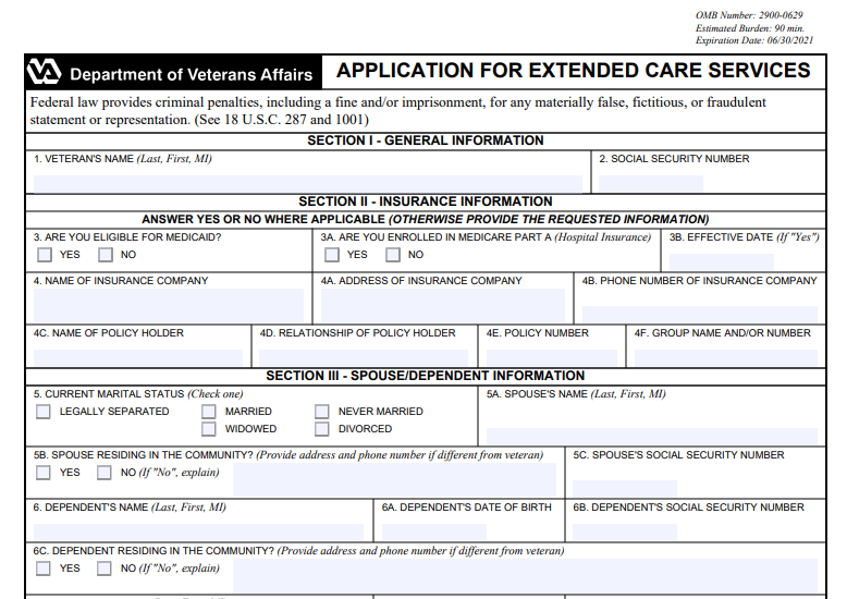 VA Form 10 10EC Printable Fillable In PDF VA Form