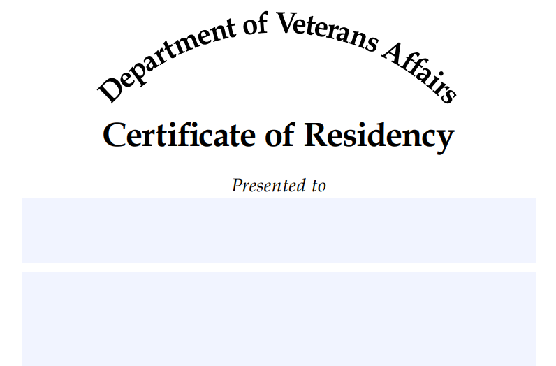 VA Form 10-2553 Printable, Fillable in PDF