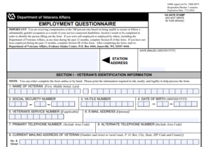 VA Form 21-4140 Printable, Fillable in PDF