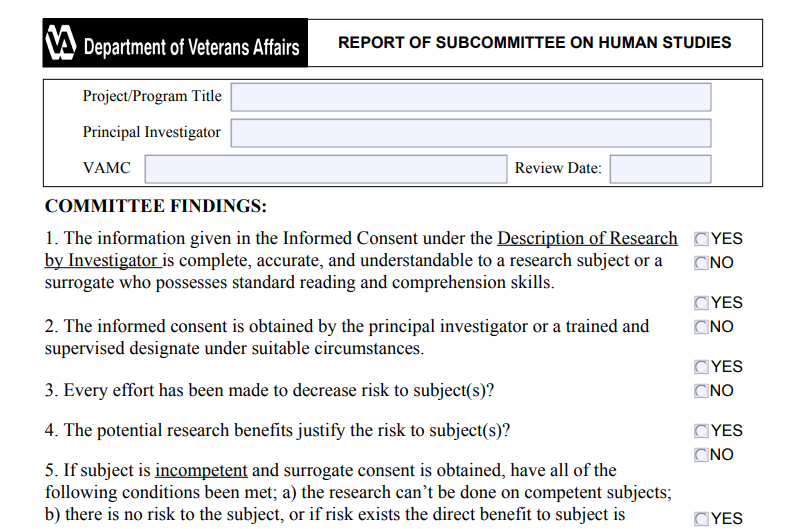 VA Form 10-1223 Printable, Fillable in PDF