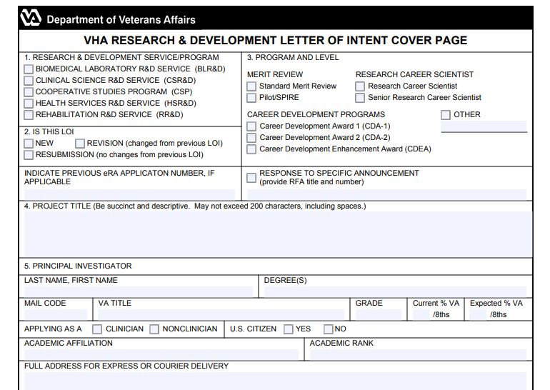 VA Form 10-1313-13 Printable, Fillable in PDF