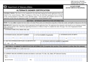 VA Form 21-0972 Printable, Fillable in PDF