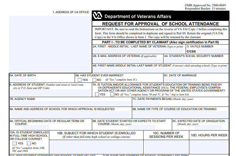 VA Form 21-674C Printable, Fillable in PDF