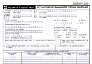 VA Form 22-1990t Printable, Fillable in PDF