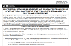 VA Form 40-0895-13 Printable, Fillable in PDF