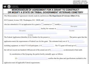 VA Form 40-0895-11 Printable, Fillable in PDF