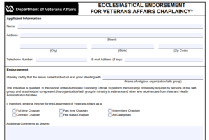 VA Form 10-253 Printable, Fillable in PDF