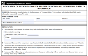 VA Form 10-259 Printable, Fillable in PDF