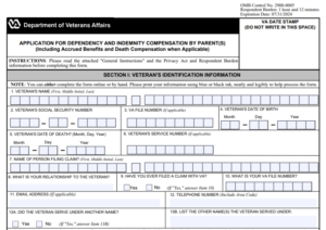 VA Form 21P-535 Printable, Fillable in PDF