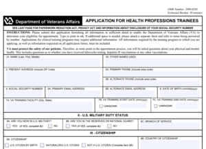 VA Form 10-2850D Printable, Fillable in PDF