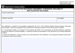 VA Form 26-0967 Printable, Fillable in PDF