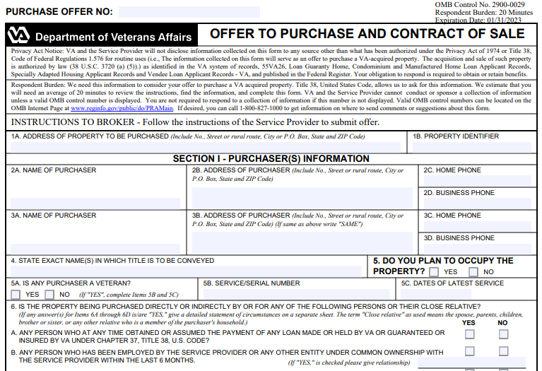 VA Form 26-6705 Printable, Fillable in PDF