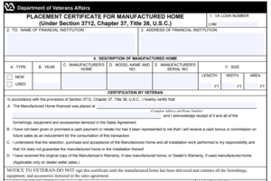 VA Form 26-8644 Printable, Fillable in PDF