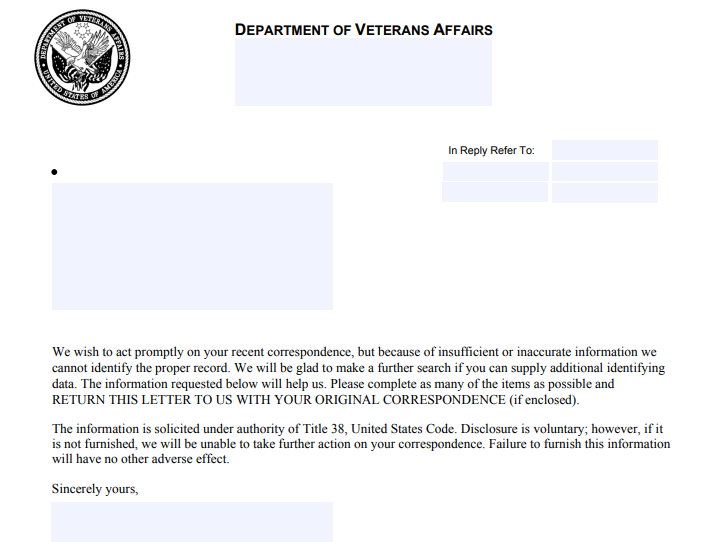 VA Form FL70-2 Printable, Fillable in PDF