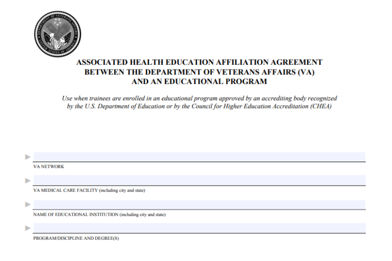 10 1394 VA Form | VA Form