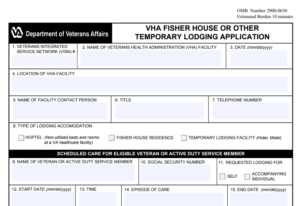 VA Form 10-0408A Printable, Fillable in PDF