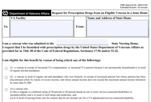 VA Form 10-0460 Printable, Fillable in PDF