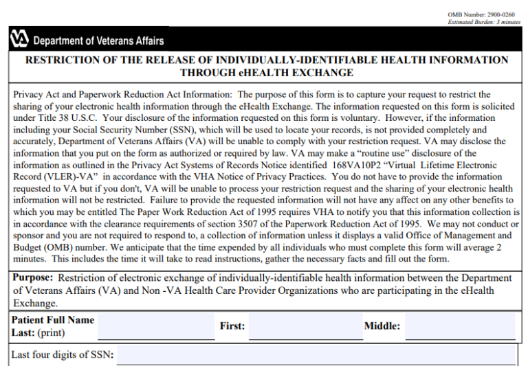 20 8824e Pdf Form | VA Form